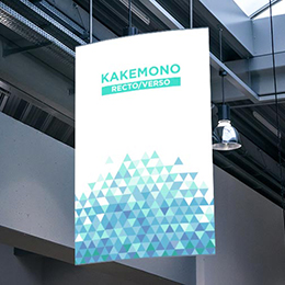 Kakémono recto/verso