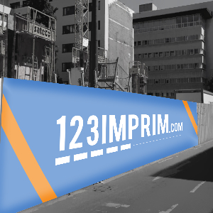 Habillage palissade de chantier