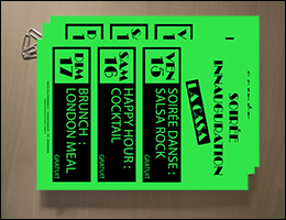 caractéristiques du porte leaflet