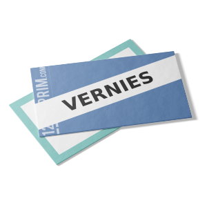 Carte de correspondance vernis