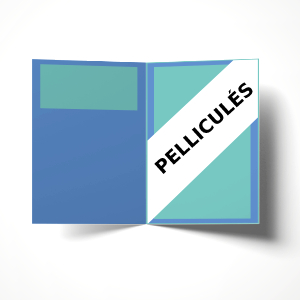 Dépliants pelliculés