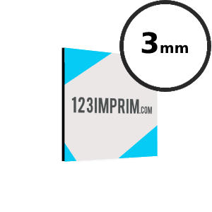 Panneau dibond en 1 morceau