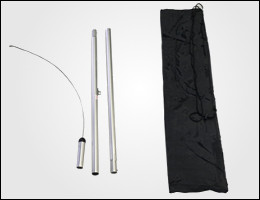 Mât pour Beach Flag et son sac de transport
