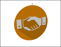 Mobile suspendu losange