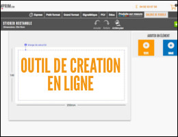outil de création de visuel en ligne