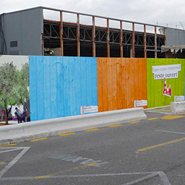 Panneaux palissade chantier