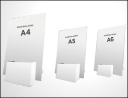 Formats des Portes leaflets
