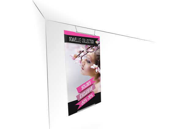 PLV kakemono suspendue Kakemono suspendue