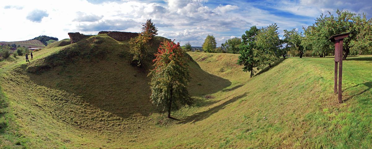 Litice u Plzně, Zaniklý středověký hrad