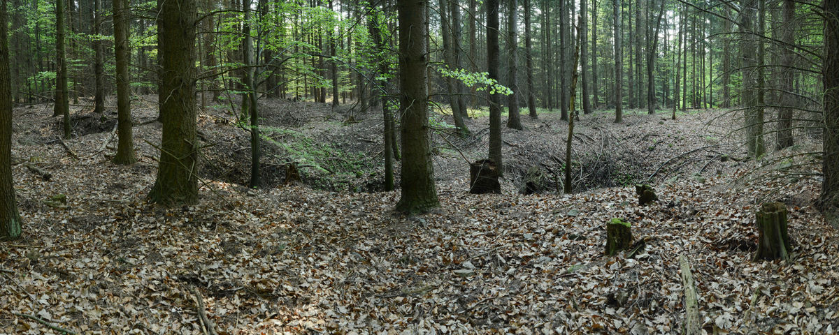 Písek, Medieval gold mines ‘Havírky’ 
