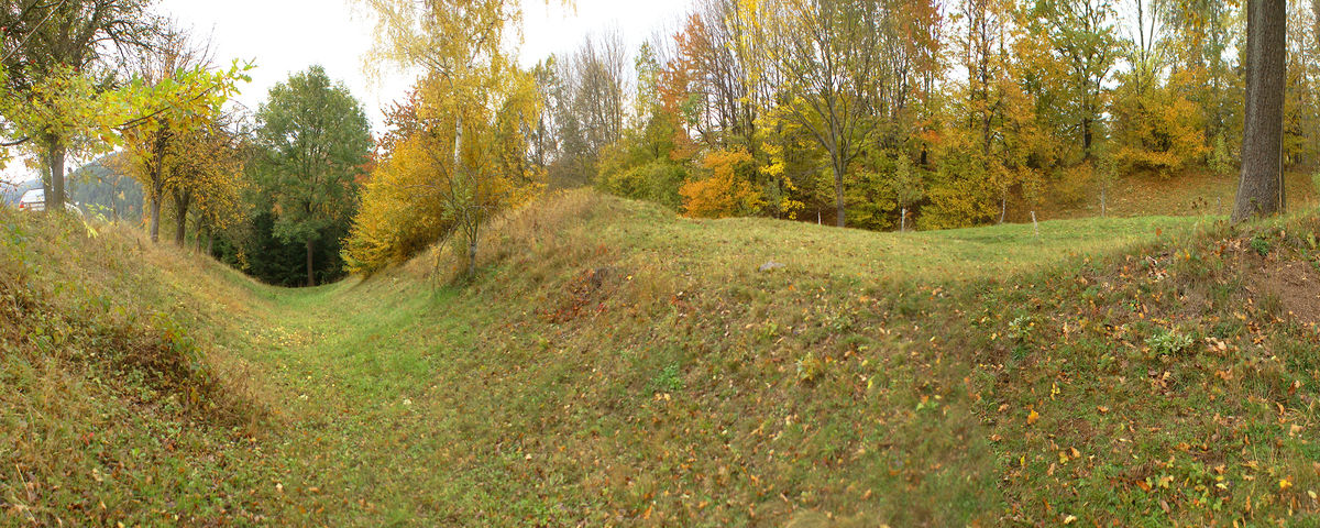 České Lhotice, Hradiště – oppidum doby laténské