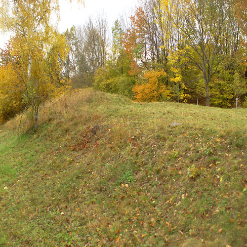 Southern part of the fortification, taken from east. 