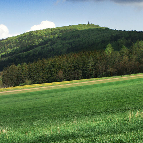 Velký Blaník mountain from south-west.