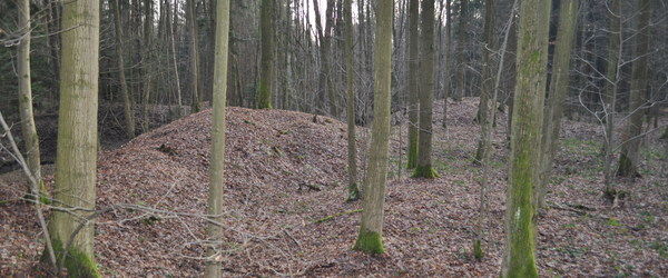 Břevenec, Medieval gold panning site