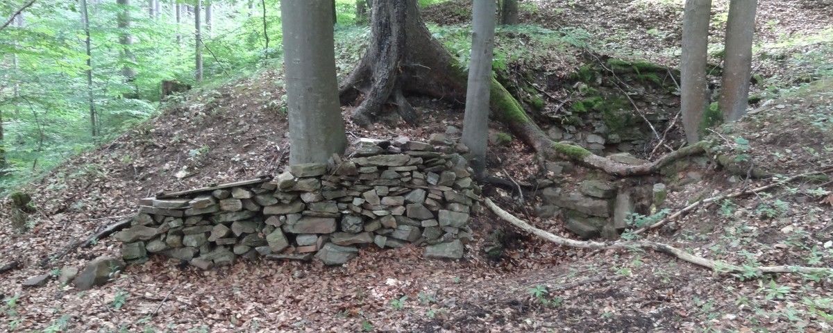 Pivonice u Lesoňovic, Středověká vápenka u zříceniny hradu Pyšolec