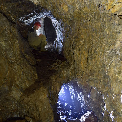 Subdivision of the Pochbusch deposits, mine corridors.