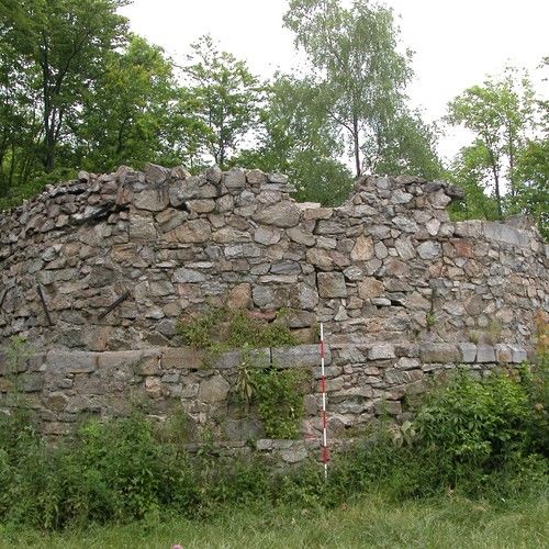 The bergfried from the south-west.