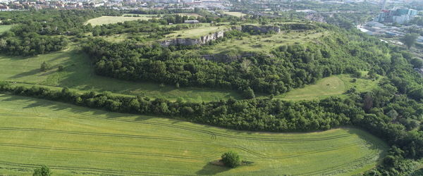 Slatina, Chert mining area, horse hunting site Stránská skála