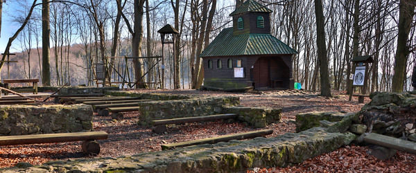 Osvětimany, Hillfort and Church of Saint Clement