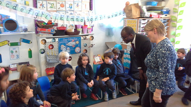 Sam Gyimah visit