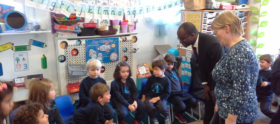 Sam Gyimah visit