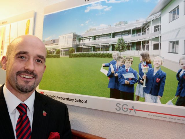 Headmaster Andrew Earnshaw