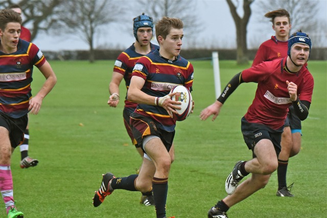 Senior School First XV play the Old Stortfordians