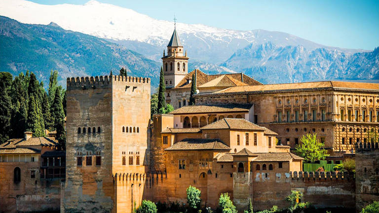 Granada-Andalusie-reis.jpg Het Alhambra in Granada