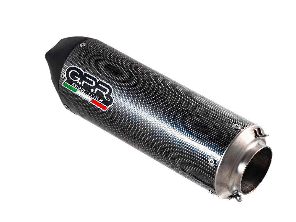 GPR Uitlaat Voor Yamaha T-Max 500 (2008-2011) - Furore Serie - Zwart - Gehomologeerd