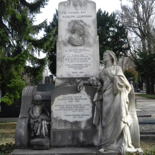 Grab von Adolph Lehmann Grab von Adolph Lehmann