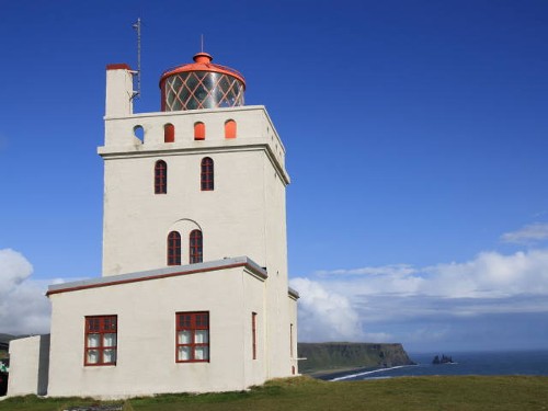 Leuchtturm Dyrhólaey Leuchtturm Dyrhólaey