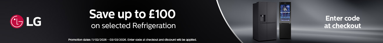 LG - Save Up to �100 on selected Refrigeration - 03.03.2026