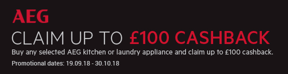 AEG Autumn Cashback 19.09-30.10.2018