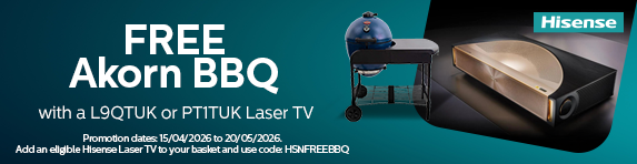[HP]Hisense - Free Akorn BBQ with Selected Laser TVs - 20.05.2026