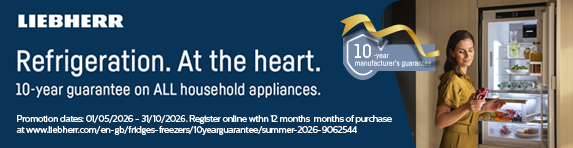 Liebherr - 10 Year Warranty on All Appliances - 31.10.2026