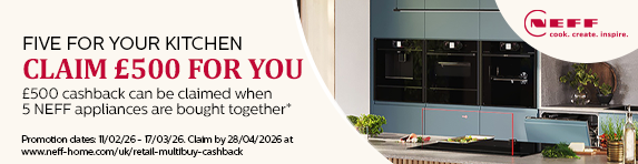 Neff - ?500 Cashback When 5 Products are purchased Together - 17.03.2026