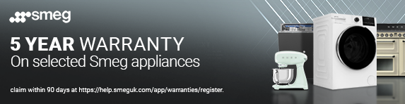 Smeg - 5-year warranty when you purchase selected Appliances - 31.12.2025