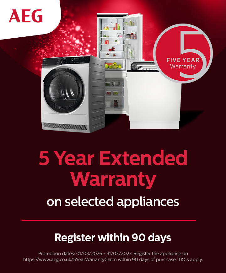 AEG - 5 Year Extended Warranty - 31.03.2027