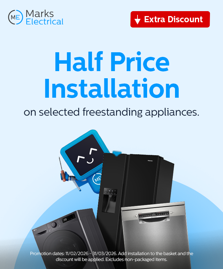 ME - Half Price Installation on Selected Appliances - 31.03.2026