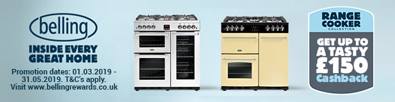 BELLING Cashback on Range Cookers