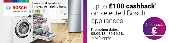 Bosch Autumn Cashback 05.09.2018 - 30.10.2018
