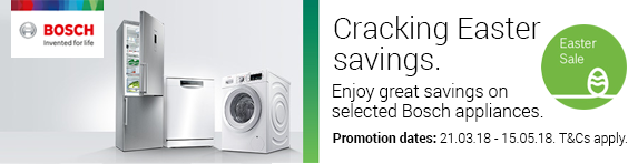 BOSCH Easter Sale 21.03.2018 - 15.05.2018