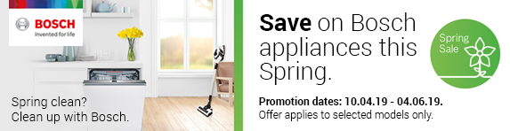 Bosch Spring Sale Promotion - 10.04.2019 - 04.06.2019