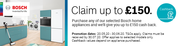Bosch Cashback 20.05.2020 - 30.06.2020