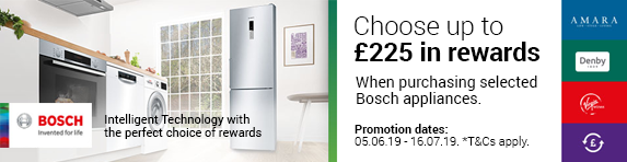 Bosch Choice Added Value Cashback Promotion - 05.06.19 - 16.07.19
