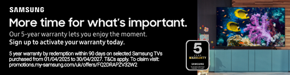 Samsung - 5 Year Warranty CE - 30.04.2027