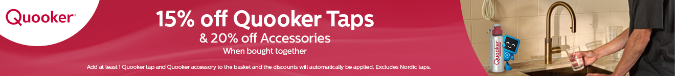 [HP!]Quooker - Bundle to get 15% off Taps and 20% off Accessories - Ongoing