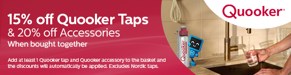 [HP]Quooker - Bundle to get 15% off Taps and 20% off Accessories - Ongoing
