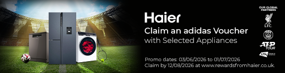 Haier - Claim an adidas Voucher with Selected Appliances - 01.07.2026