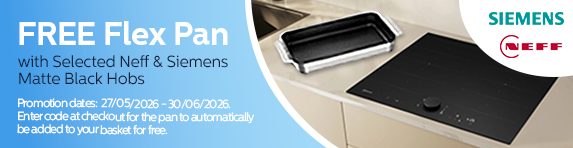 BSH - Free Flex Pan with Selected Neff and Siemens Hobs - 30.06.2026